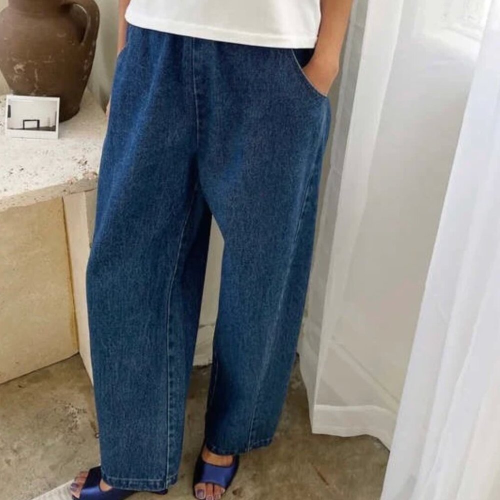 Le Bon Shoppe Arc Pants - Blue Denim S